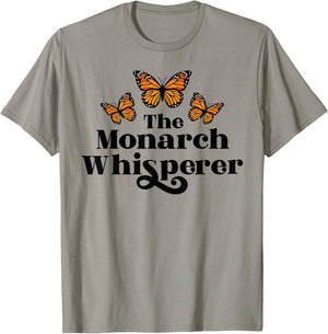This Monarch Whisperer Butterfly Lover Retro Vintage Women T-Shirt - T-Shirt | Sand