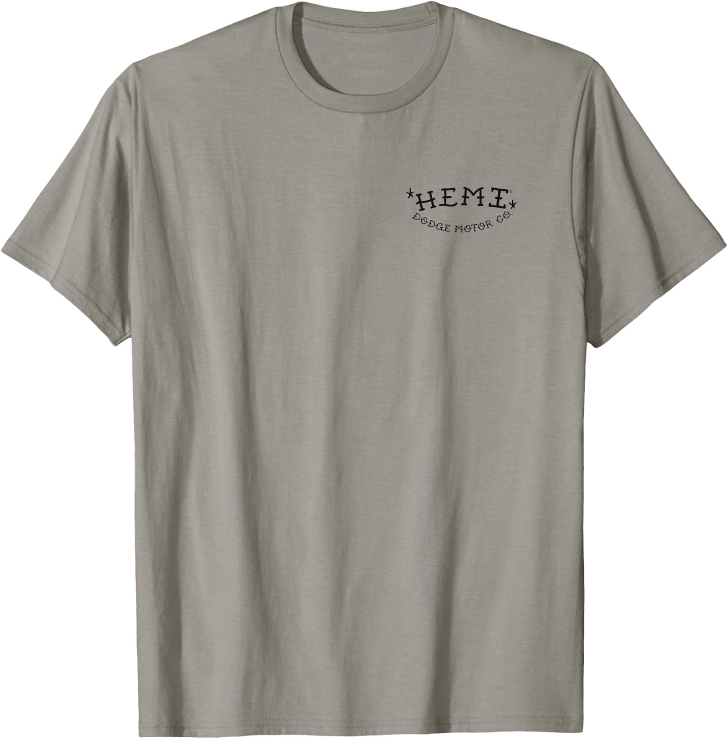 Dodge Motor Company HEMI Engine Tattoo (Two-Sided) T-Shirt - T-Shirt | Sand