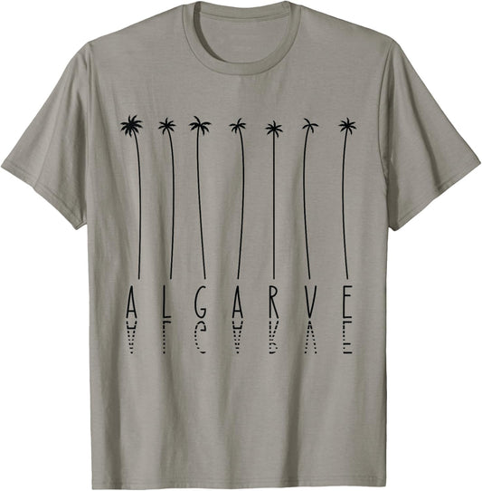 Palm Tree Vacation - Island Portugal Algarve T-Shirt - T-Shirt | Sand