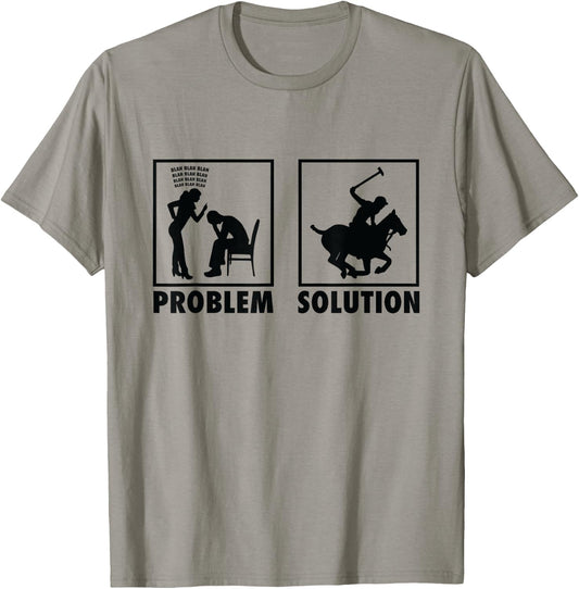 Polo Horseback Ball Game Polo Player T-Shirt - T-Shirt | Sand
