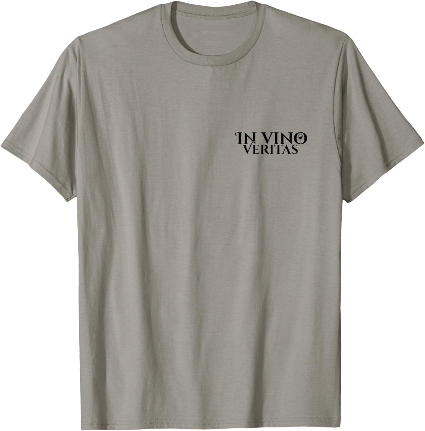 in vino Veritas | Latin | Ancient Rome | Wine Lovers | Wine T-Shirt - T-Shirt | Sand