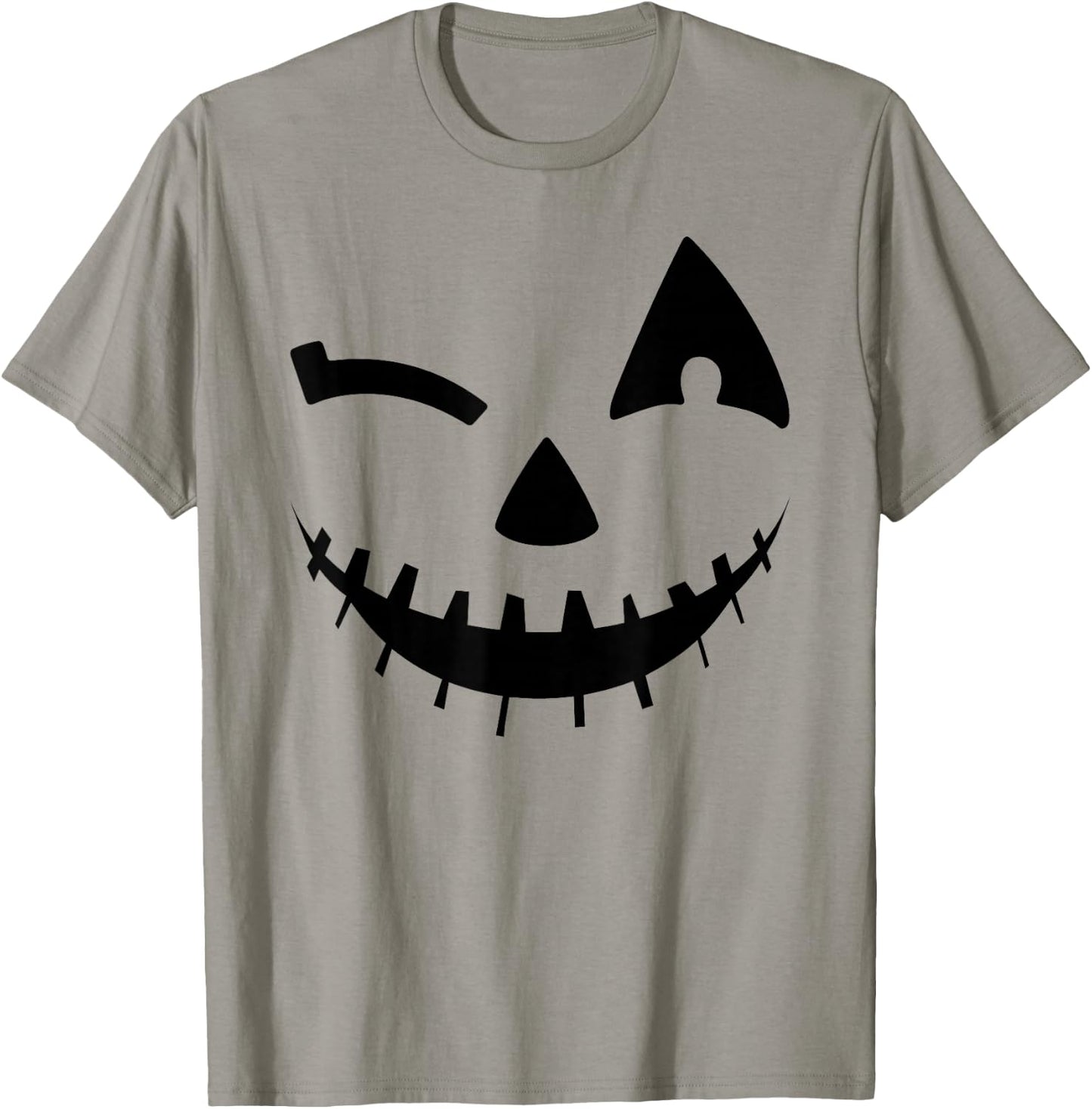 Adult Pumpkin Shirt Women Halloween Jackolantern Costume T-Shirt - T-Shirt | Sand