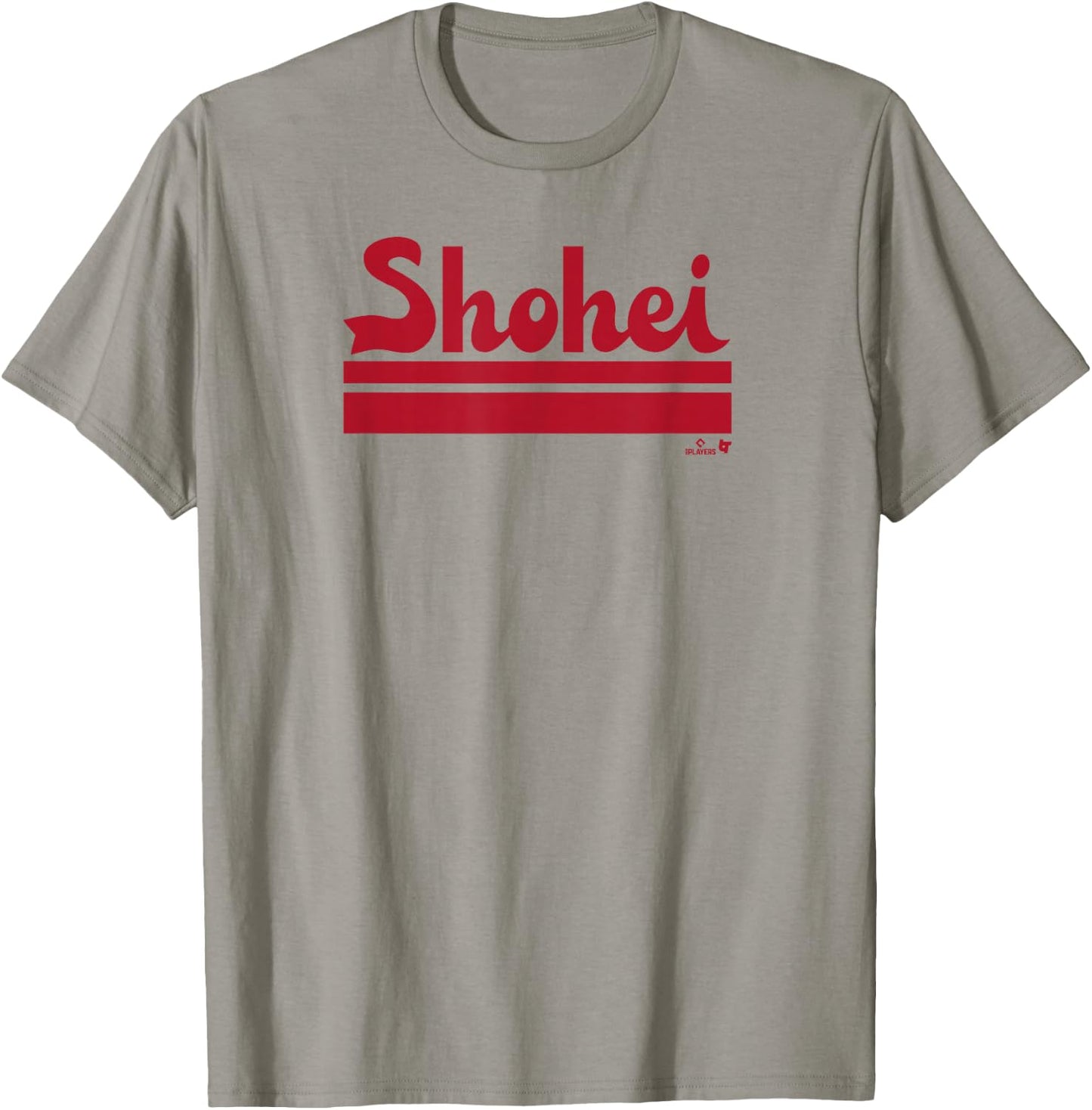 Shohei Ohtani: LA Text - Los Angeles Baseball T-Shirt - T-Shirt | Sand