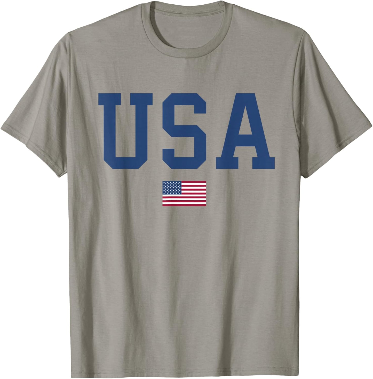 USA Shirt Women Men Kids American Flag Patriotic 4th of July T-Shirt - T-Shirt | Sand