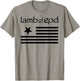 Lamb of God – Flag On White T-Shirt - T-Shirt | Sand