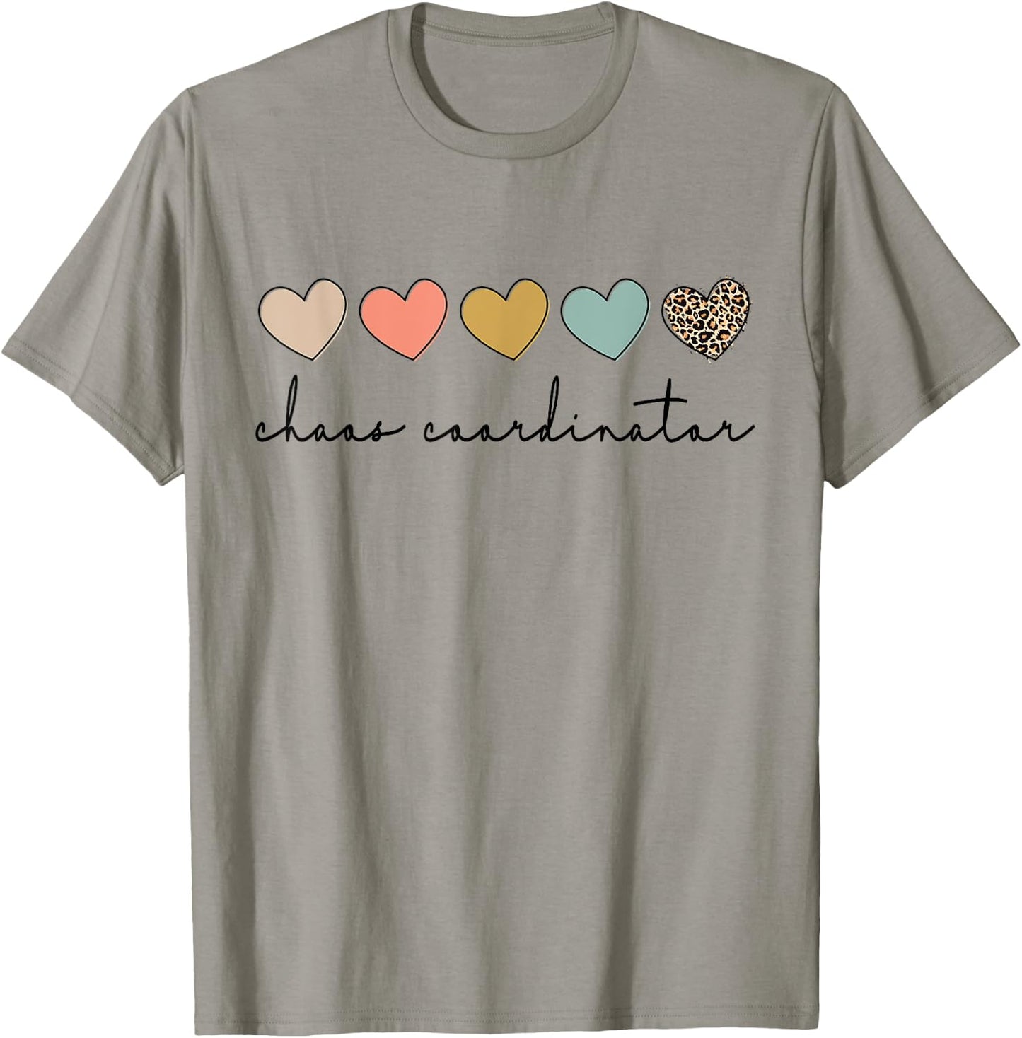 Chaos Coordinator T-Shirt - T-Shirt | Sand
