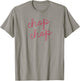Chop Cursive Chop Atlanta T-Shirt - T-Shirt | Sand