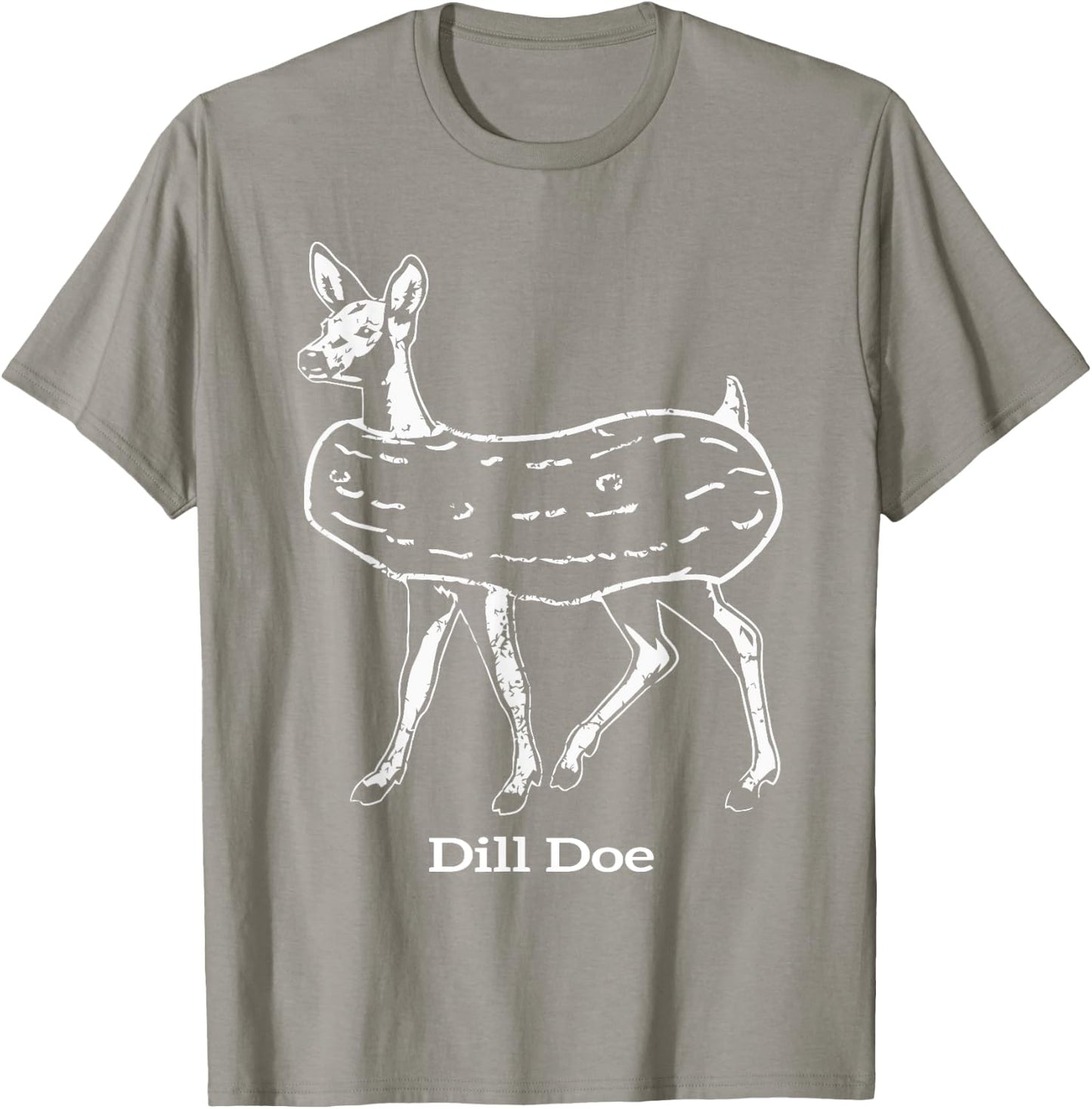 funny dill doe reindeer pickles naughty Dill Doe Dill Pickle T-Shirt - T-Shirt | Sand