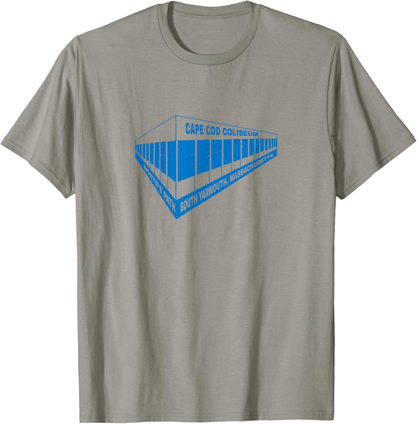 Cape Cod Coliseum Retro Music Concert Hall Vintage Graphic T-Shirt - T-Shirt | Sand