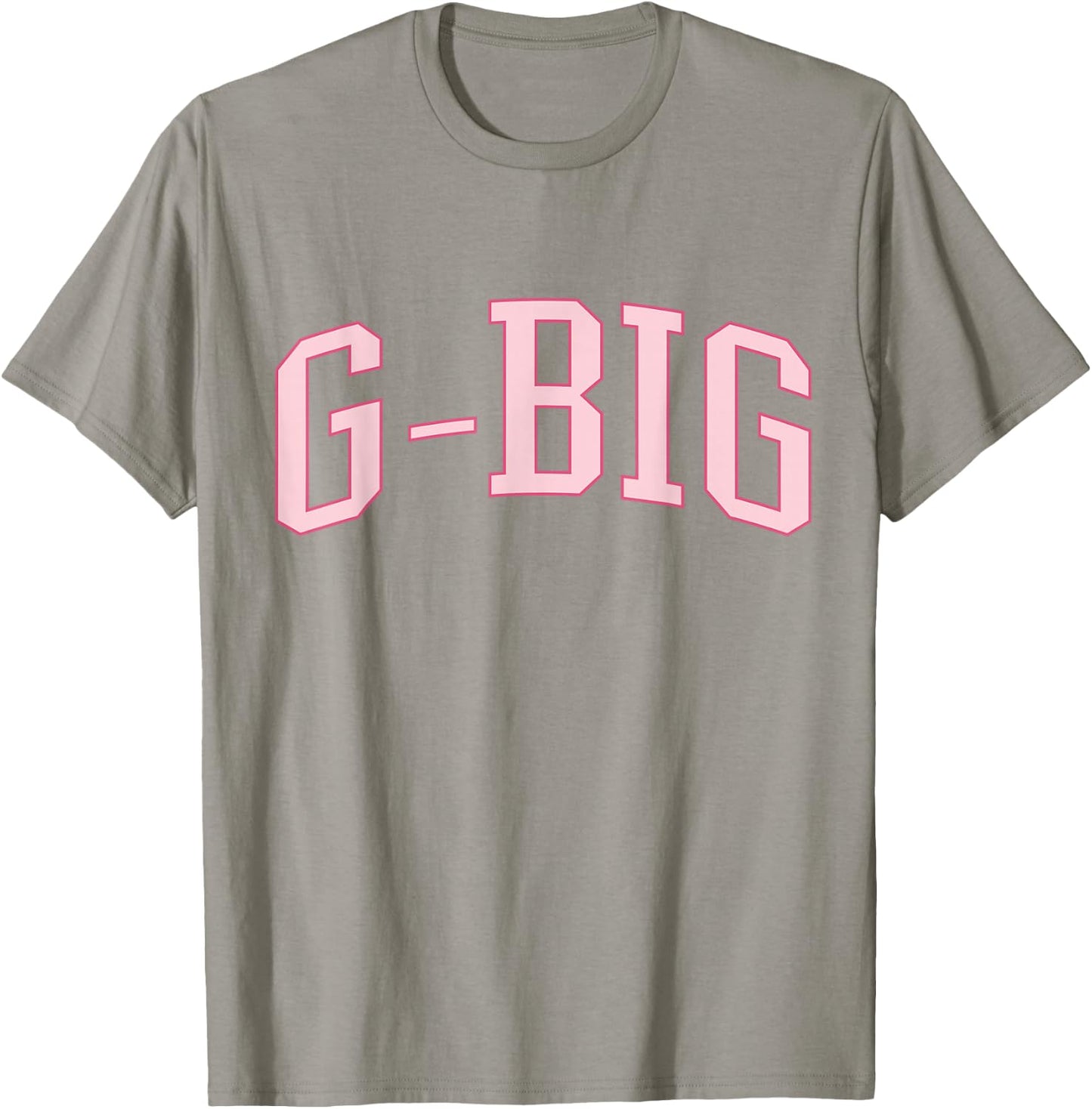 Preppy Pink Big Little Sorority Gbig T-Shirt - T-Shirt | Sand