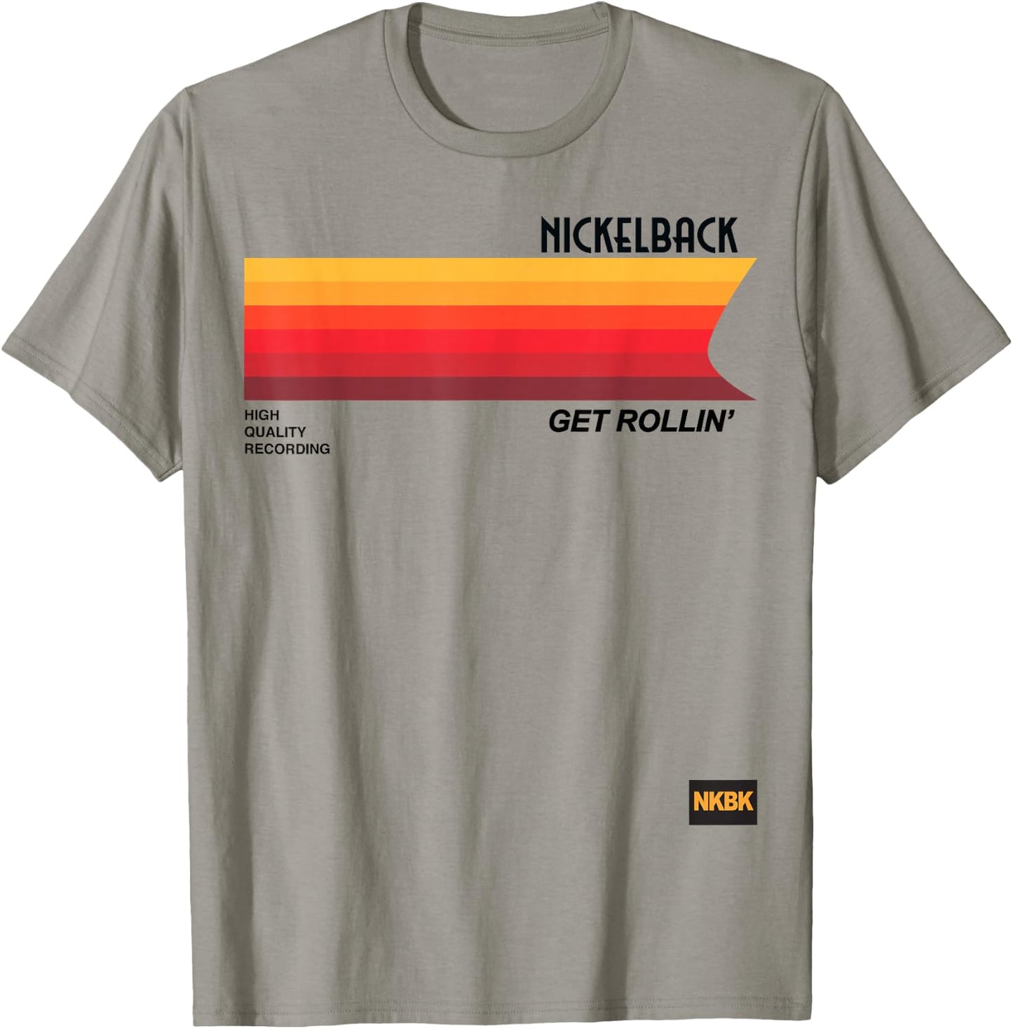 Nickelback VHS Vintage T-Shirt - T-Shirt | Sand