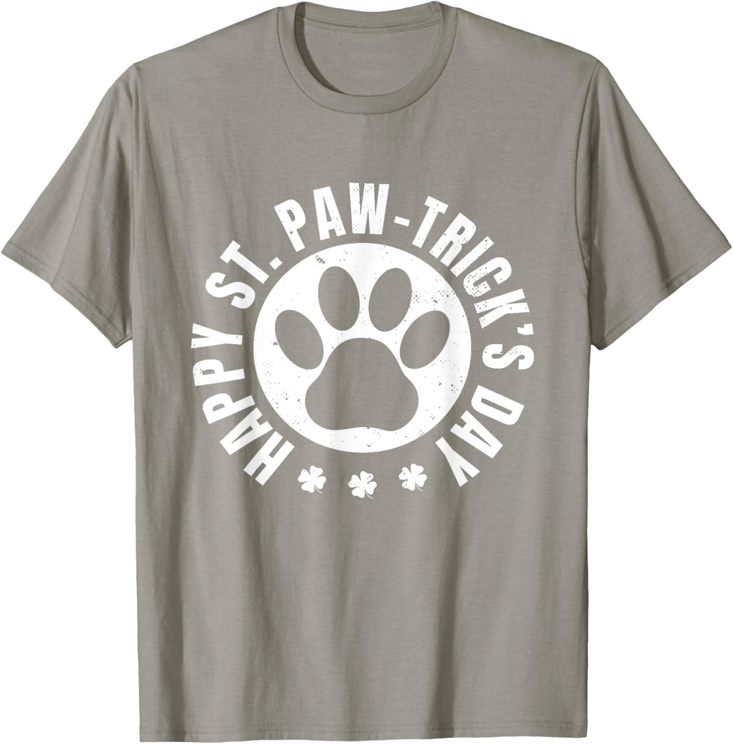 Happy St. Paw-Tricks Day Dog Lover Dog Owner St. Patricks T-Shirt - T-Shirt | Sand