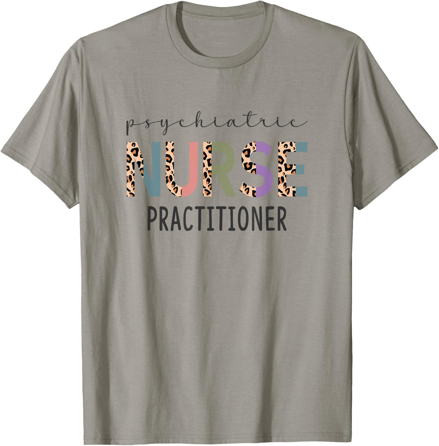 Psychiatric Nurse Practitioner Gift Funny PMHNP Women Nurse T-Shirt - T-Shirt | Sand