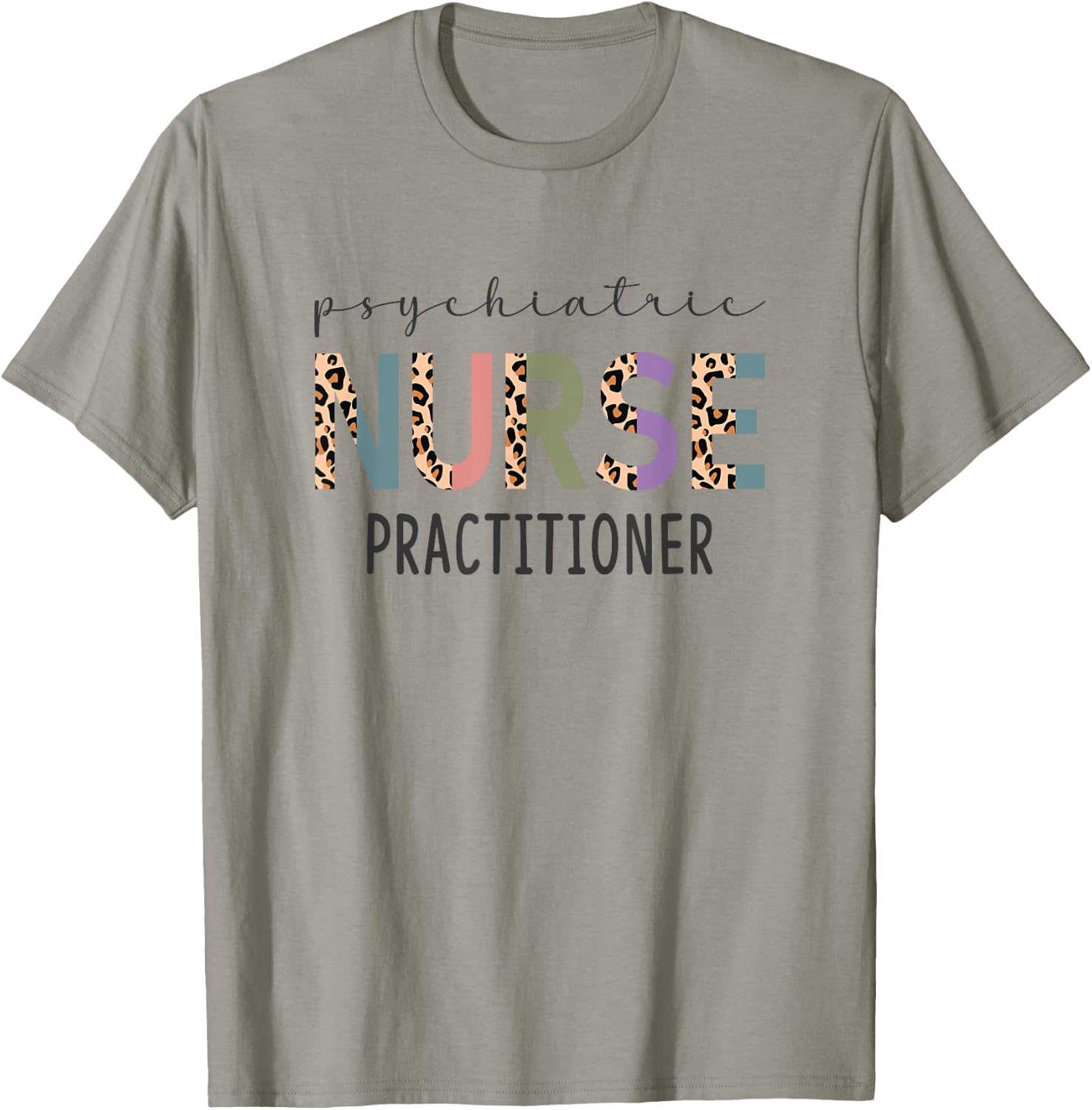 Psychiatric Nurse Practitioner Gift Funny PMHNP Women Nurse T-Shirt - T-Shirt | Sand