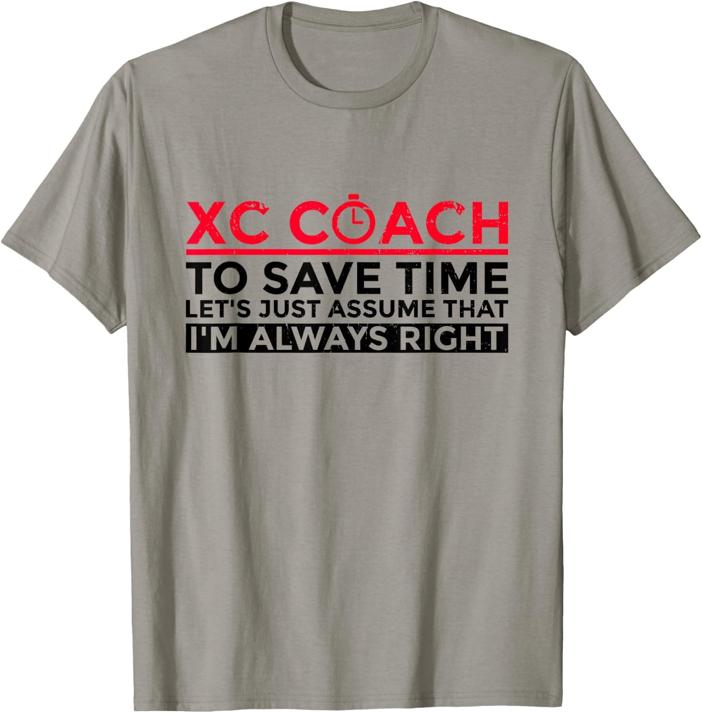 Cross Country Coach Design For A XC Runner Coach T-Shirt - T-Shirt | Sand