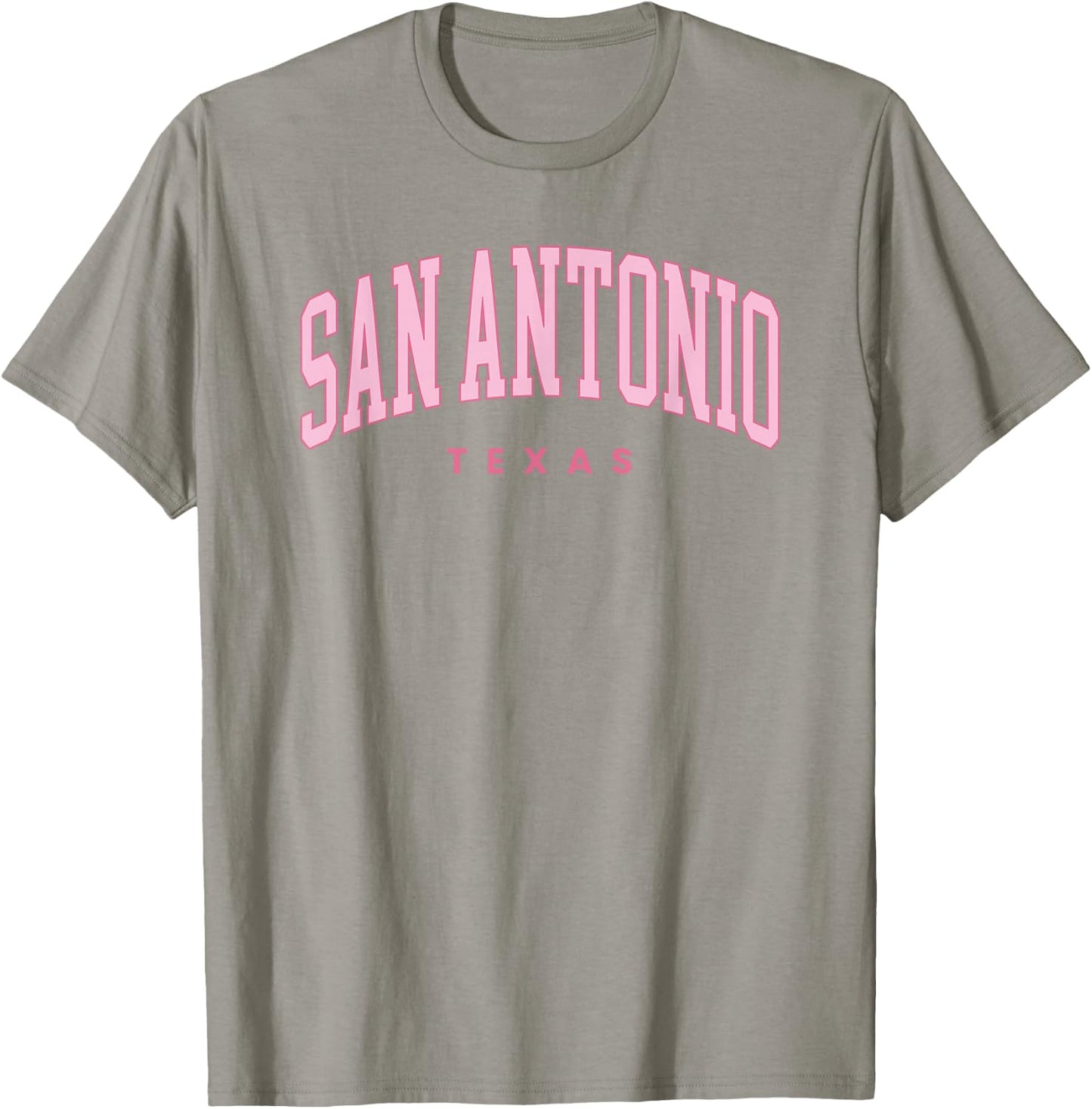 Vintage San Antonio Texas Retro Preppy Throwback Girls Women T-Shirt - T-Shirt | Sand