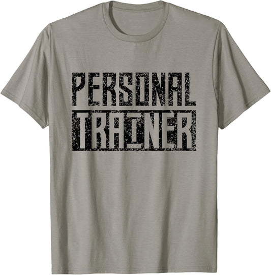 Personal Trainer Coach Instructor Fitness Workout T-Shirt - T-Shirt | Sand