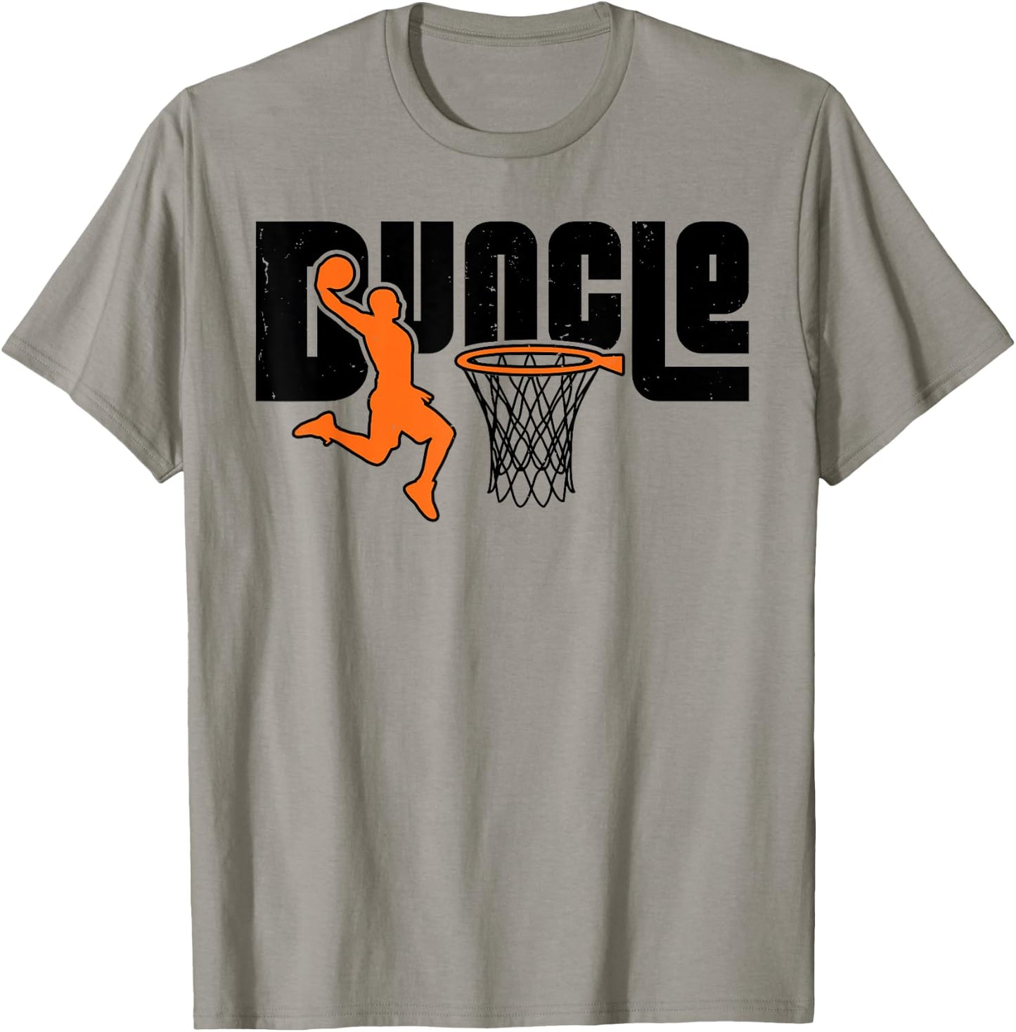 Duncle Basketball Uncle Player Sport Basketballer Funny T-Shirt - T-Shirt | Sand