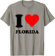I Love Florida T-Shirt - T-Shirt | Sand