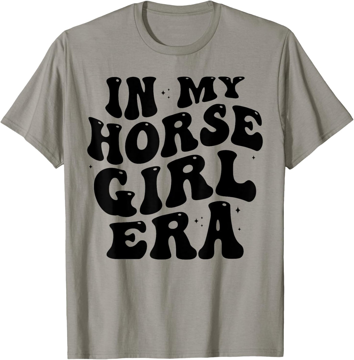 In my horse girl era Equestrian Horseback Riding girls T-Shirt - T-Shirt | Sand
