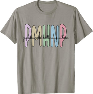 PMHNP Psychiatric Mental Health Nurse Practitioner T-Shirt - T-Shirt | Sand