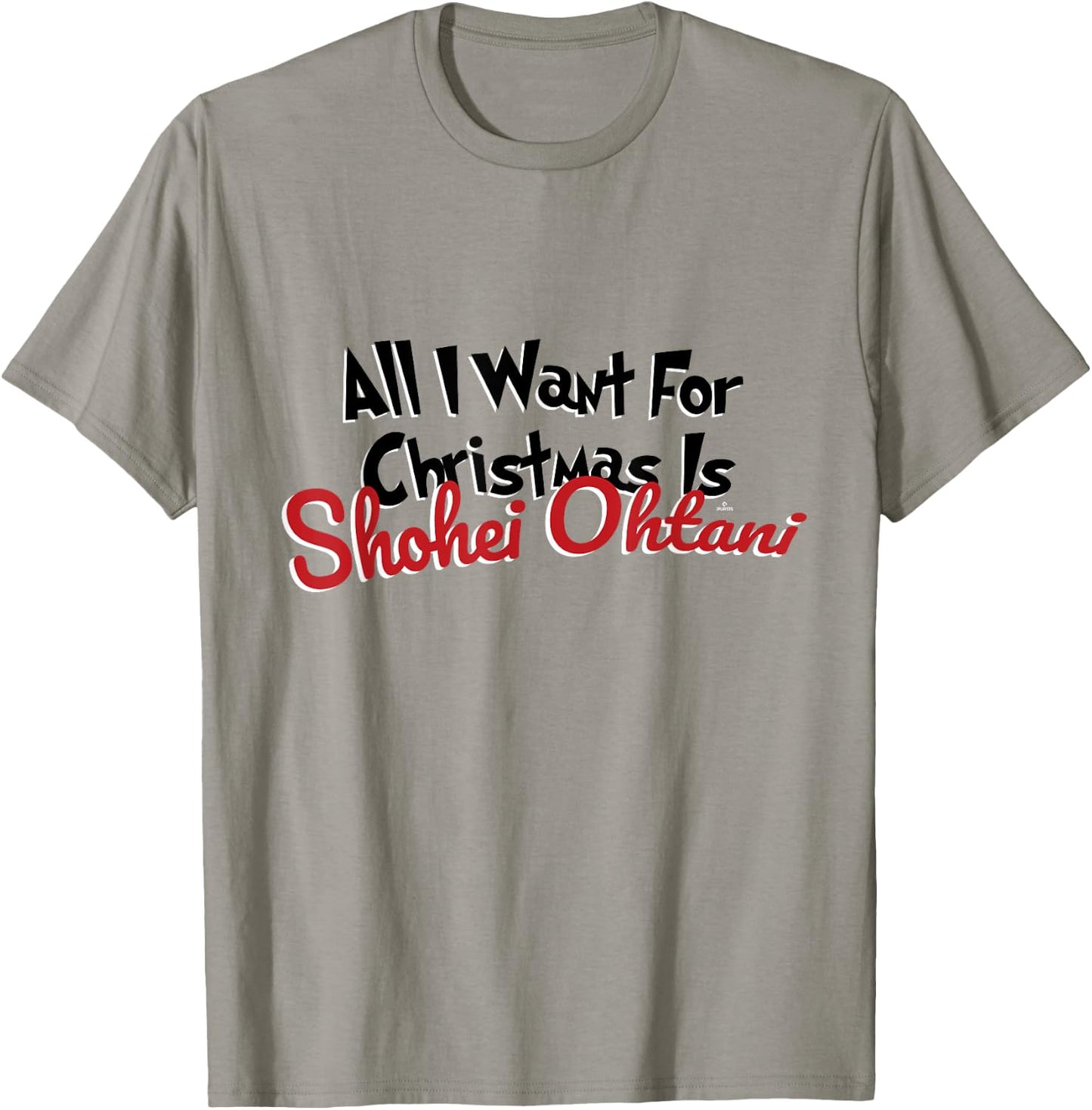 Shohei Ohtani Los Angeles Baseball All I Want for Christmas T-Shirt - T-Shirt | Sand