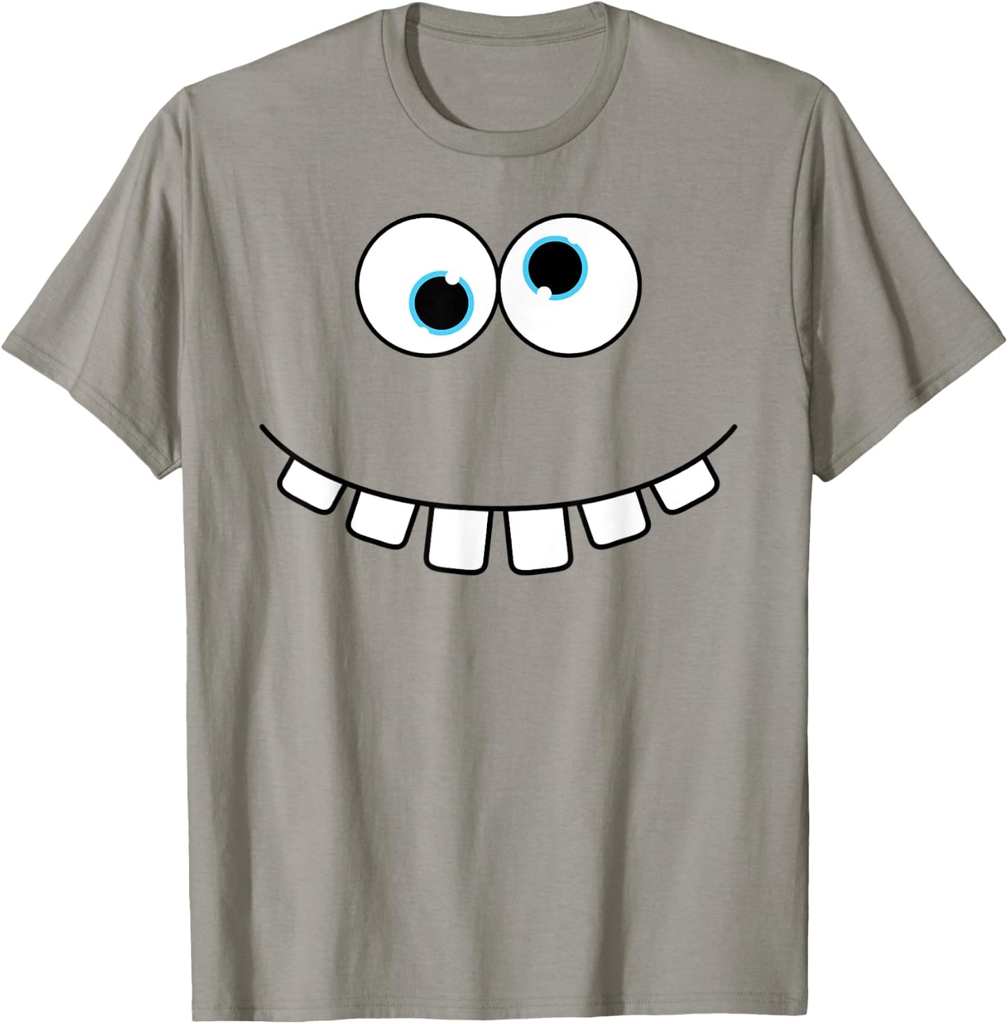 Silly Monster Face Group Costume Birthday Party Halloween T-Shirt - T-Shirt | Sand