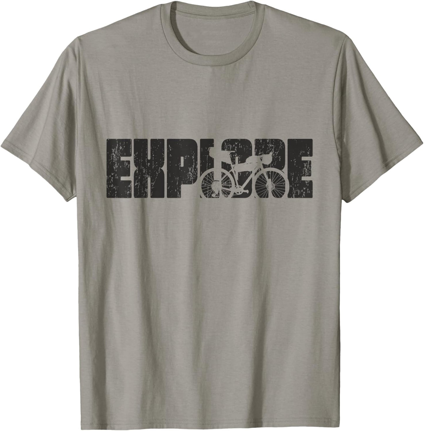 Explore - Gravel Bike T-Shirt - T-Shirt | Sand