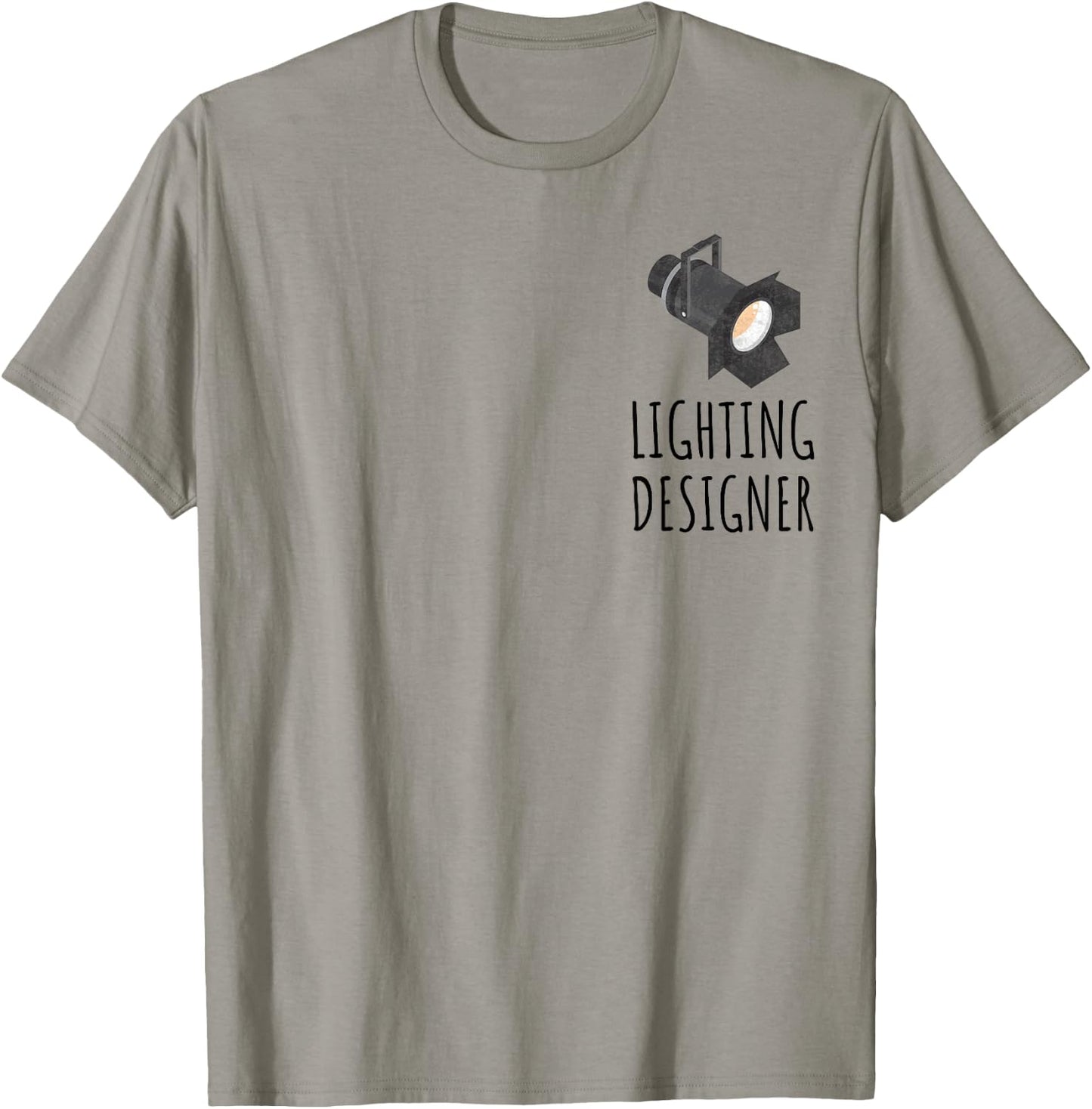Lighting Designer Theatre LD Stage T-Shirt - T-Shirt | Sand