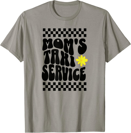 Mom's Taxi Service T-Shirt - T-Shirt | Sand