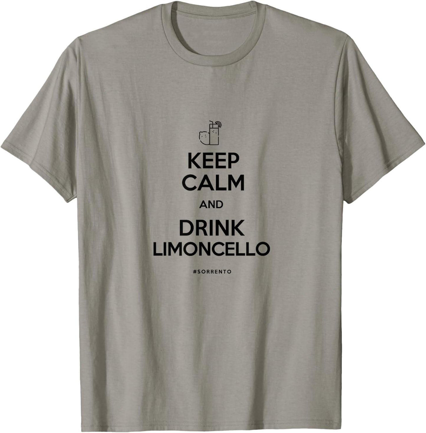 Keep Calm and Drink Limoncello T-Shirt - T-Shirt | Sand