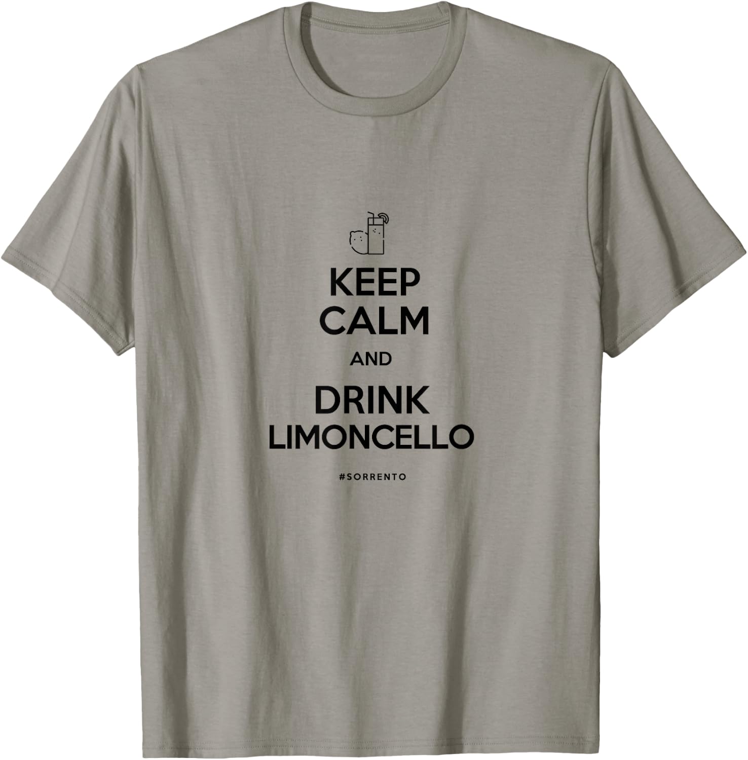 Keep Calm and Drink Limoncello T-Shirt - T-Shirt | Sand