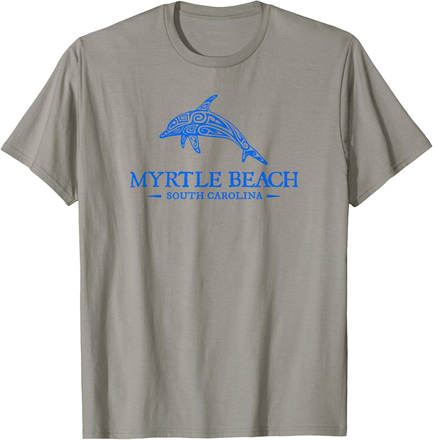 Myrtle Beach South Carolina Dolphin Boys Girls Souvenir T-Shirt - T-Shirt | Sand