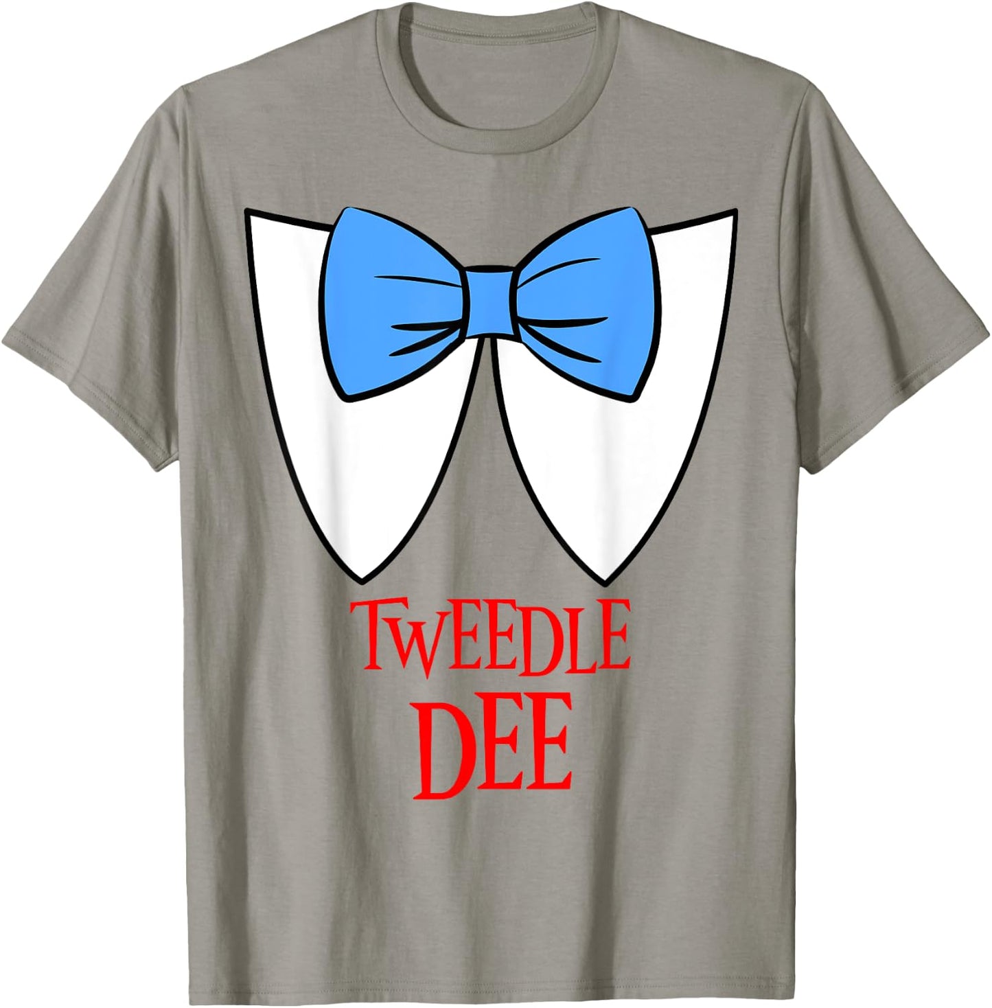 Tweedle Dee Costume Halloween Fairytale Character T-Shirt - T-Shirt | Sand
