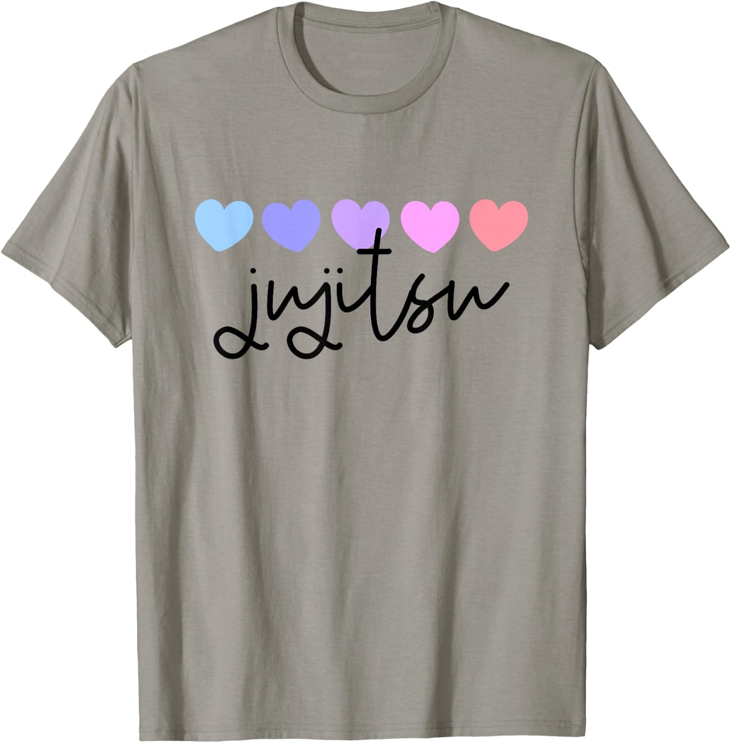 Jiu Jitsu or Jujitsu Lover Heart Women or Girls T-Shirt - T-Shirt | Sand