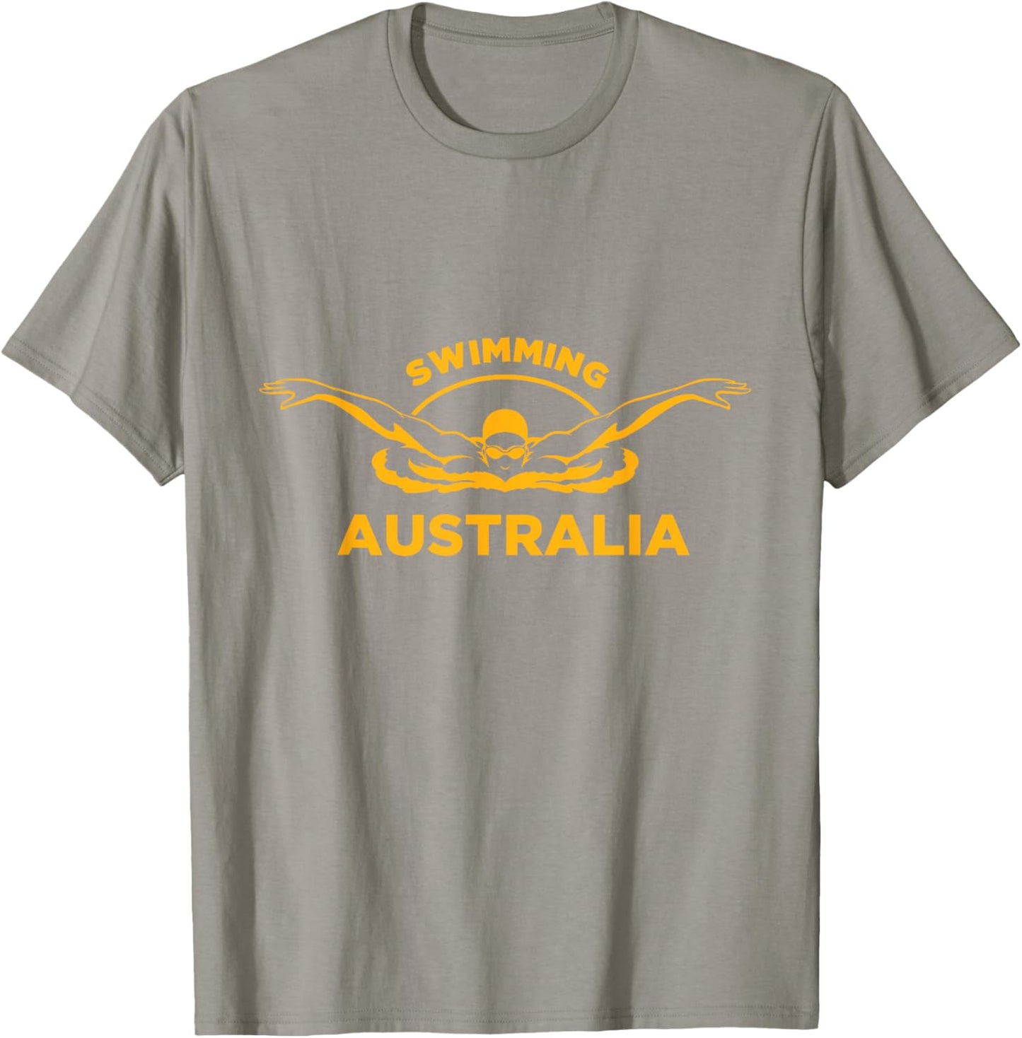 Swimming Australia Support the Team Shirt Pool T-Shirt - T-Shirt | Sand