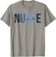 Retro Substance Abuse Nurse Gifts Nursing Apparel T-Shirt - T-Shirt | Sand