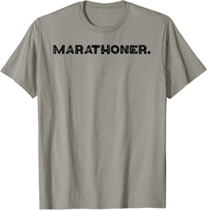 Shirt That Says Marathoner. T-Shirt - T-Shirt | Sand