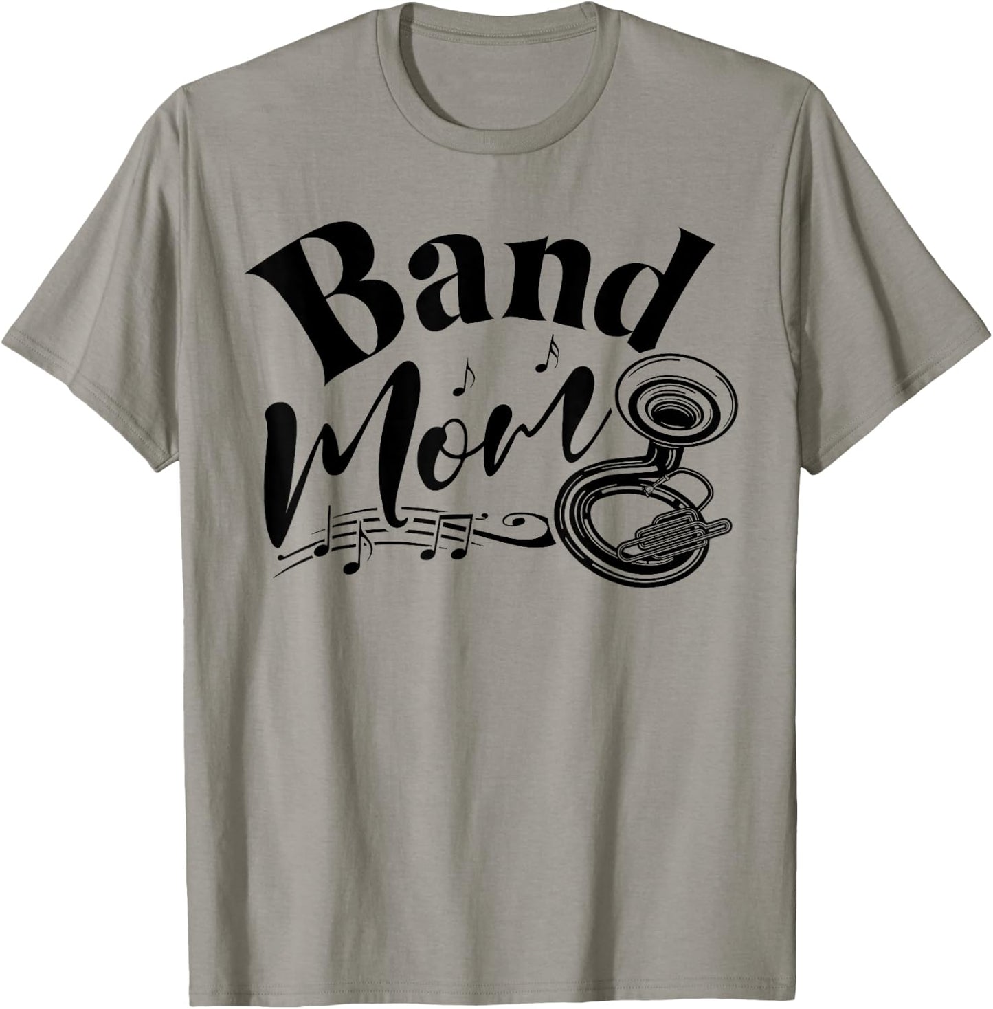 Sousaphone Band Mom Mother Mama Funny T-Shirt - T-Shirt | Sand