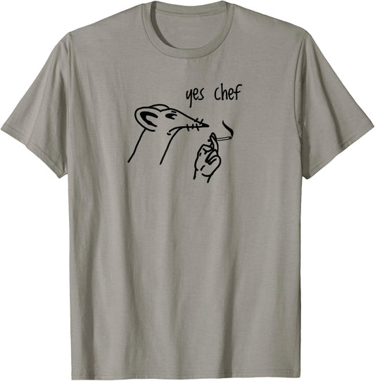 Yes Chef Kitchen Staff T-Shirt - T-Shirt | Sand