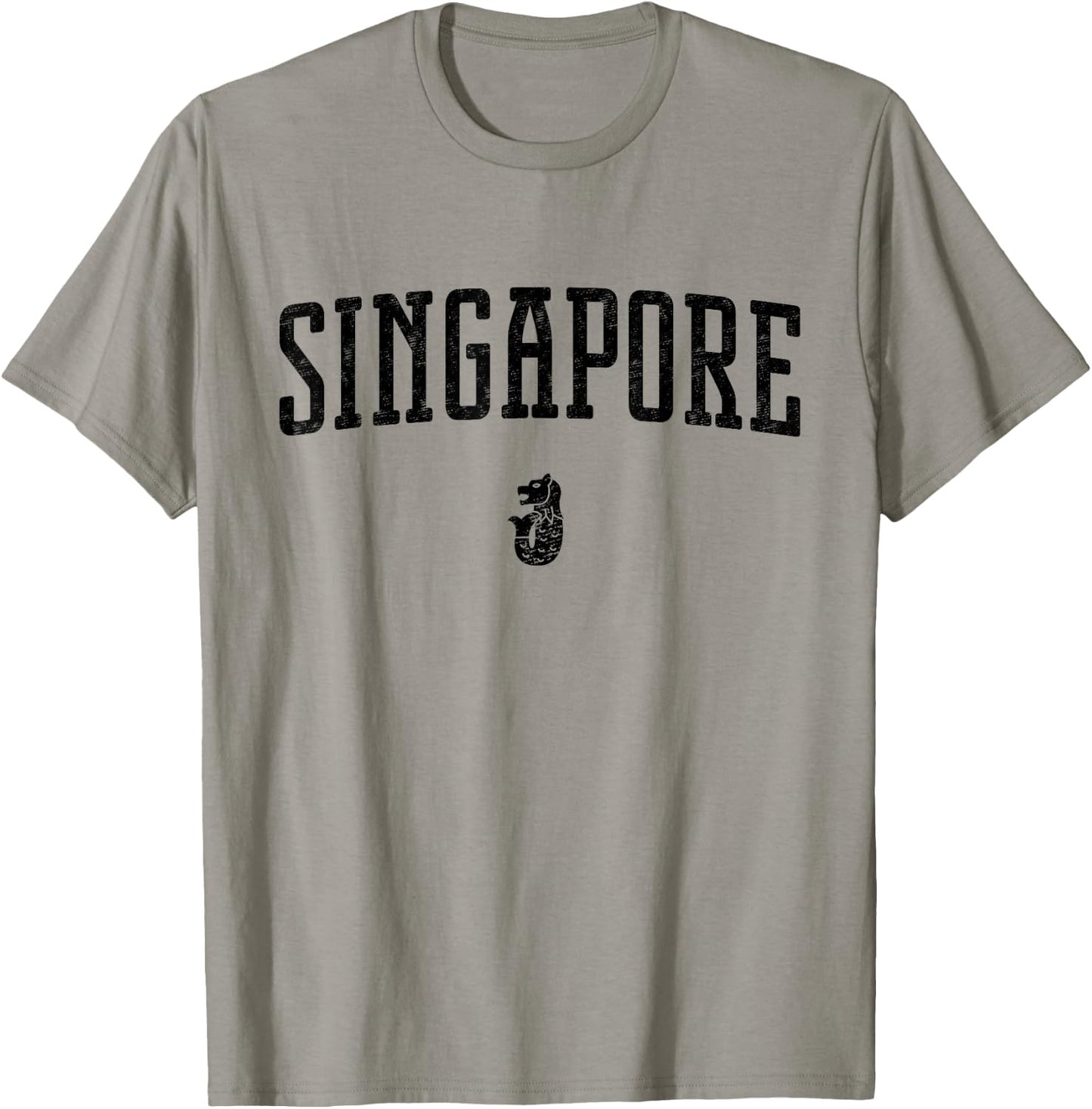 Singapore Vintage T-Shirt - T-Shirt | Sand
