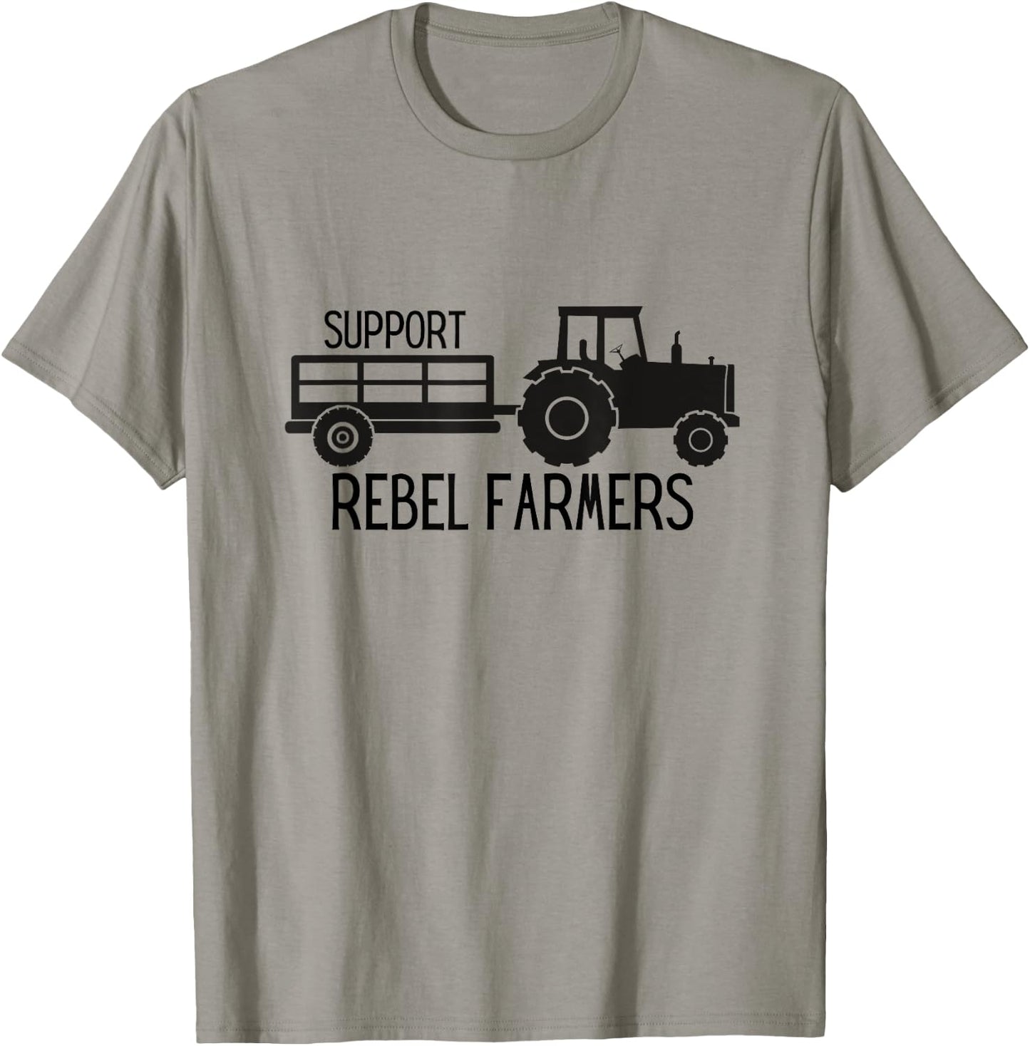 Support Rebel Farmers T-Shirt - T-Shirt | Sand