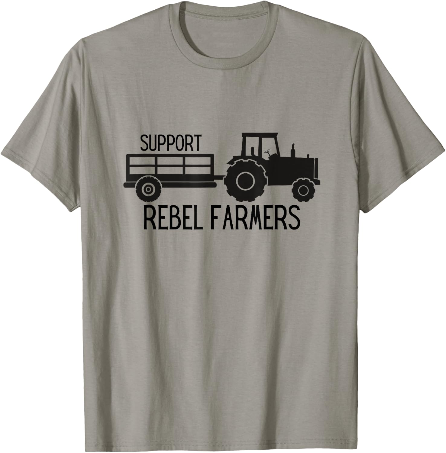 Support Rebel Farmers T-Shirt - T-Shirt | Sand