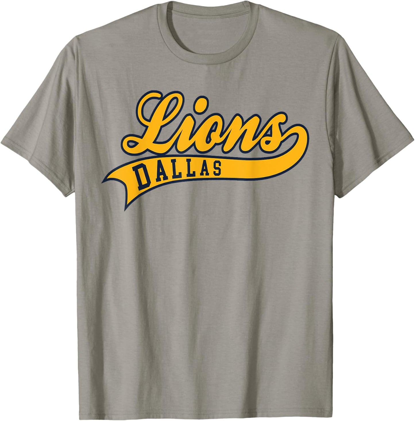 Dallas Lions Baseball T-Shirt - T-Shirt | Sand