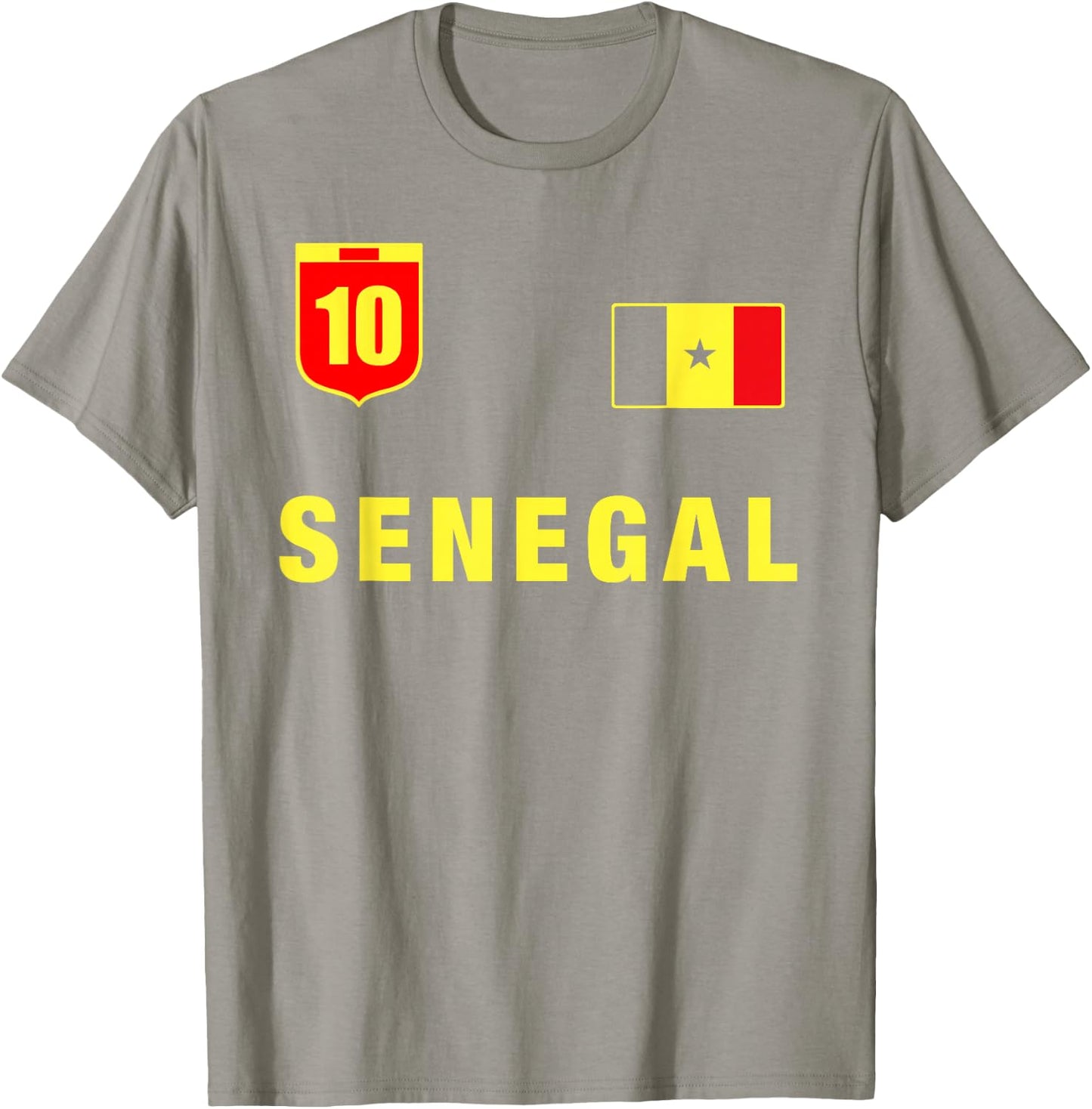 Senegal Outfit Green Senegal Apparel Design Clothing T-Shirt - T-Shirt | Sand