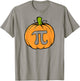 Thanksgiving Pumpkin Pie Funny Math Christmas Pumpkin Pi T-Shirt - T-Shirt | Sand