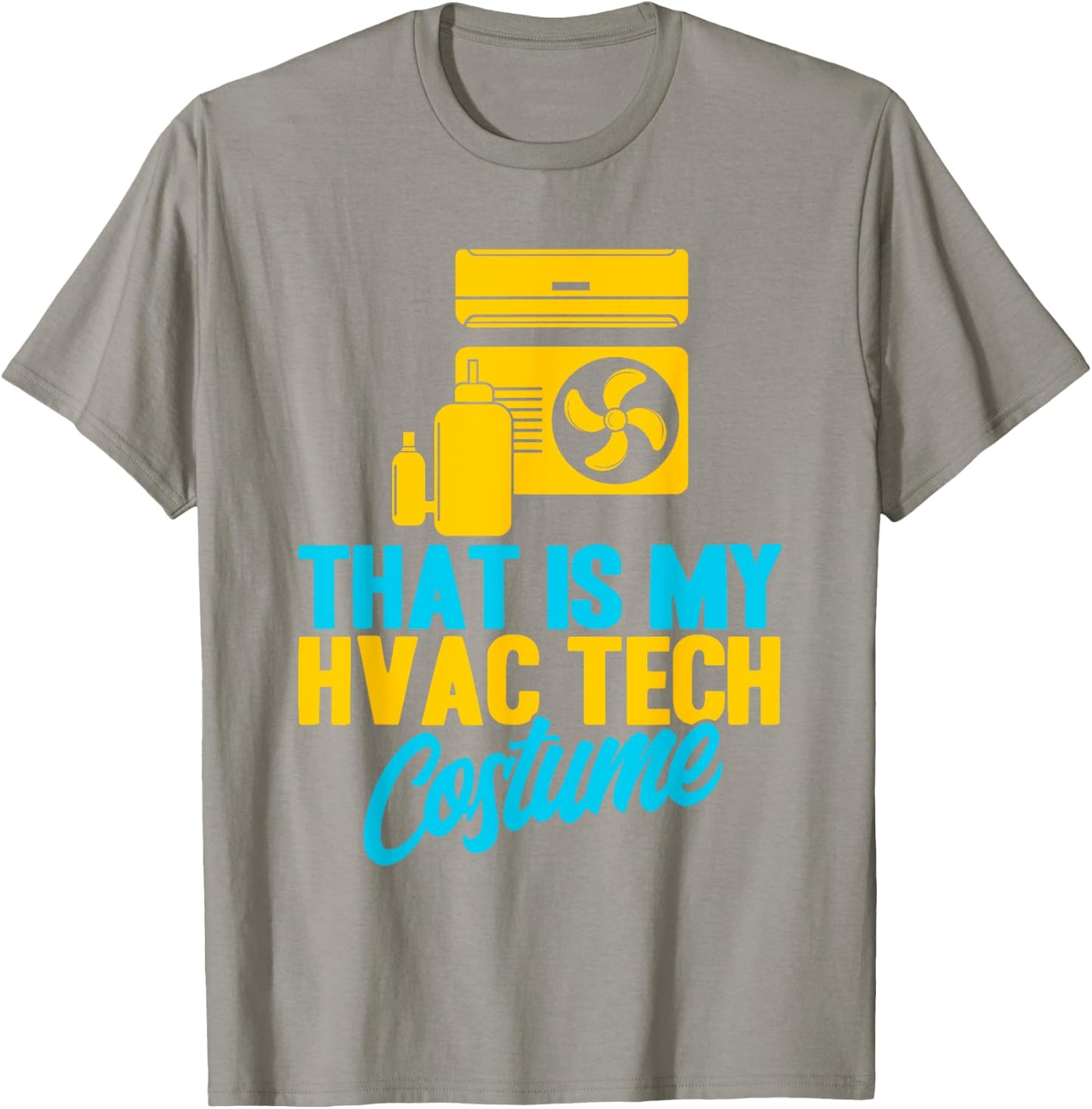 HVAC Technician Vintage HVAC Tech My HVAC Tech Costume T-Shirt - T-Shirt | Sand