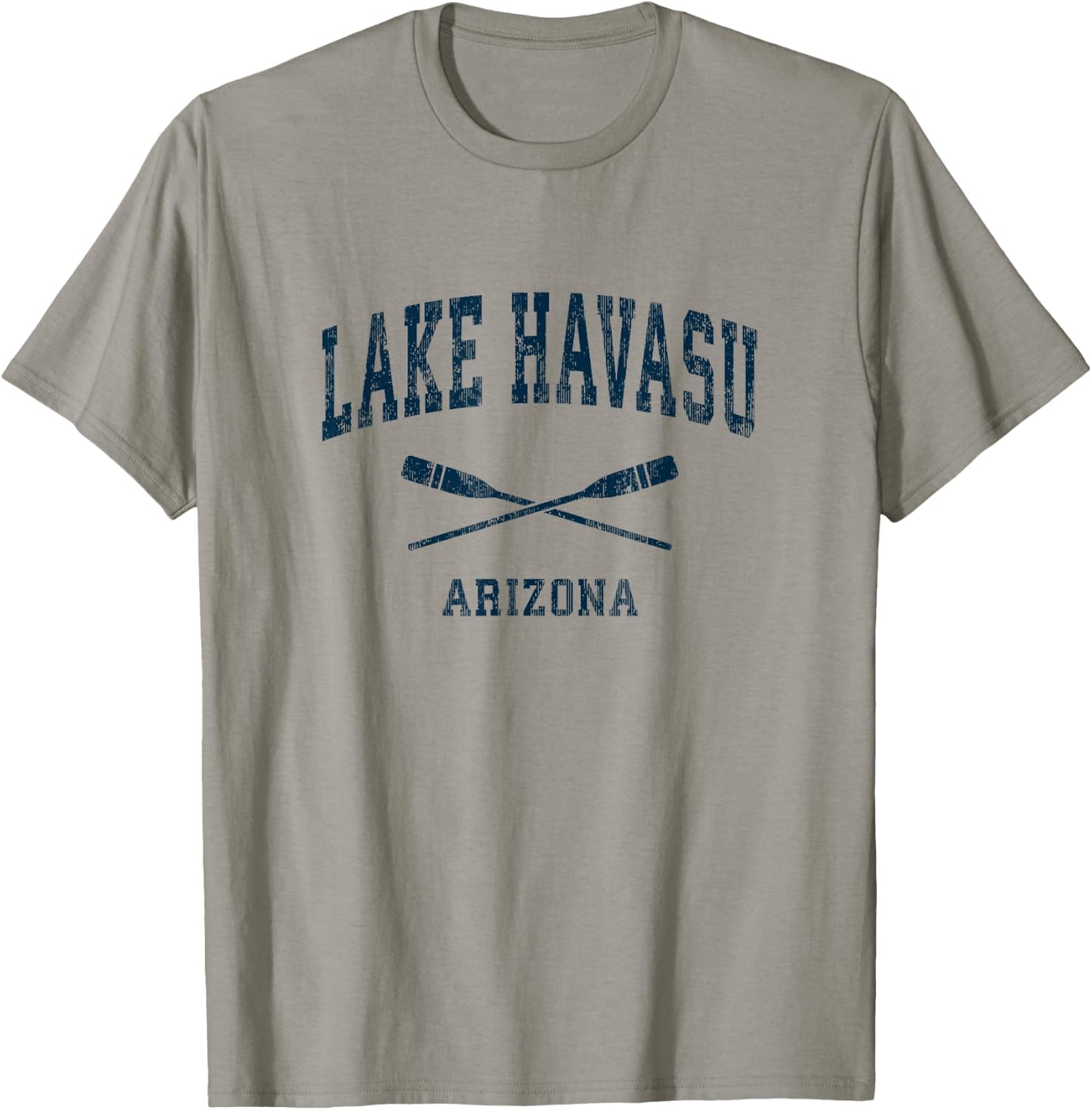 Lake Havasu Arizona Vintage Nautical Paddles Sports Oars T-Shirt - T-Shirt | Sand