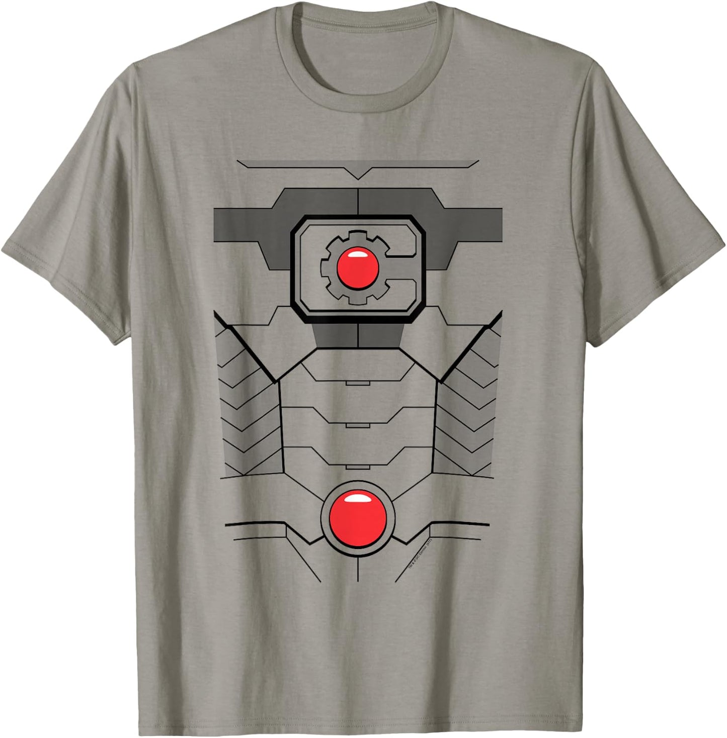 Justice League Cyborg Uniform Halloween Costume T-Shirt - T-Shirt | Sand