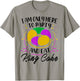 I Am Only Here To Party And Eat King Cake - Mardi Gras Party T-Shirt - T-Shirt | Sand